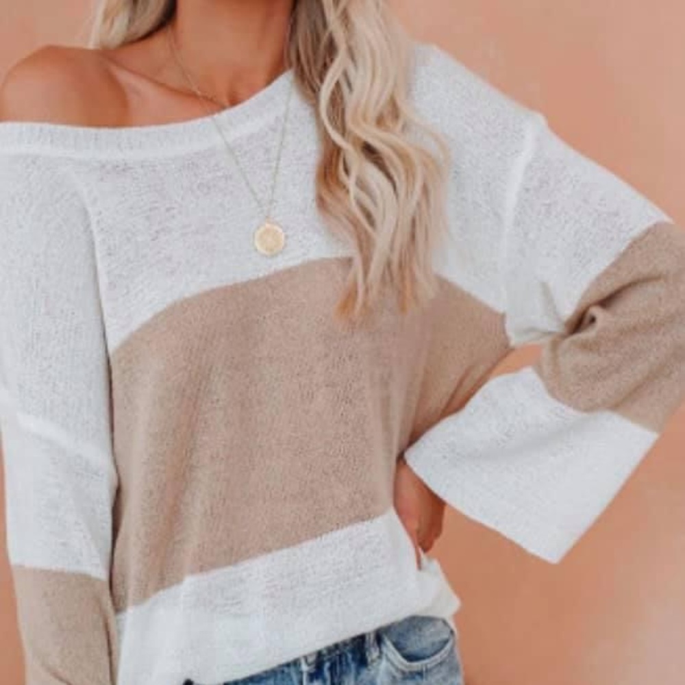 Color Block Sweater